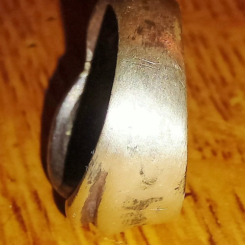 Silver ring 925 unisex, weight 7.3g, size 6.5cm circumference