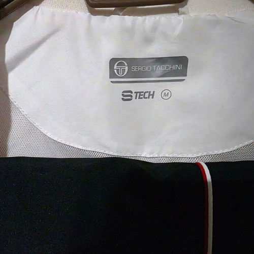 Sergio Tacchini S-Tech sportswear set like new, white and blue, size M