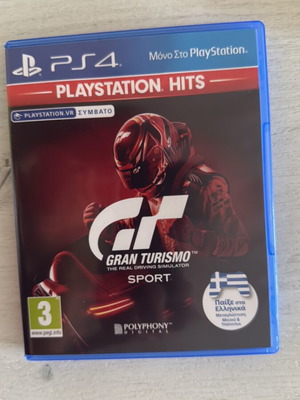 Ps4 Gran Turismo Sport new with Greek dubbing
