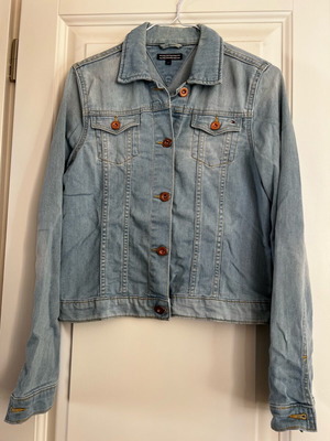 Tommy Hilfiger denim jacket like new for girl 164 cm blue