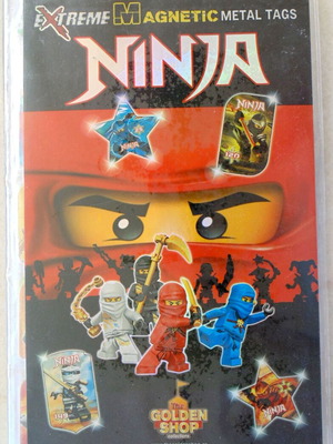 Ninja Metal and Magnetic Tags Album used, complete lot 184