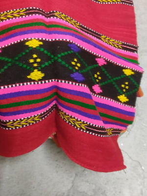 Handmade woven runner new, 1.90x0.75 meters