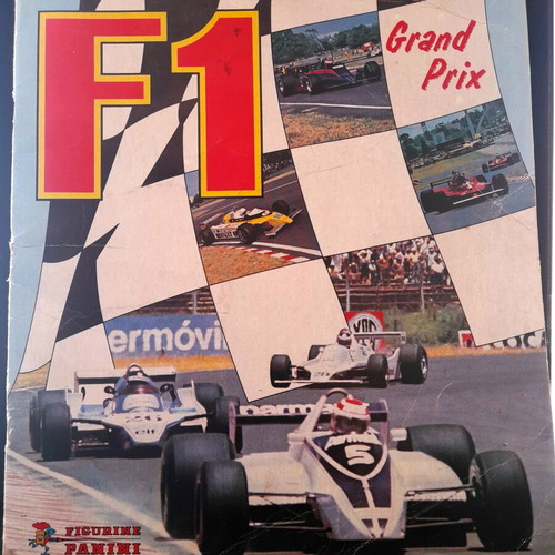 Panini F1 1980 Album like new, complete with legendary drivers