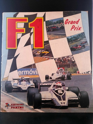 Άλμπουμ Panini F1 1980 σαν καινούργιο, πλήρες με θρυλικούς οδηγούς