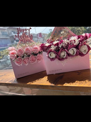 Rose soap flowers new, spring scent