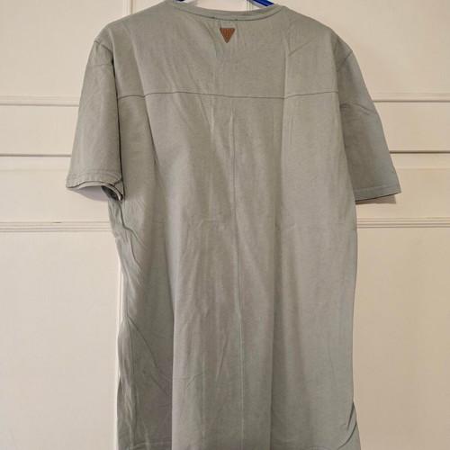 Vittorio Artist men's t-shirt used, gray and green, size M