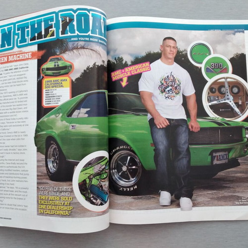 WWE Magazine Holiday 2008 used, John Cena cover