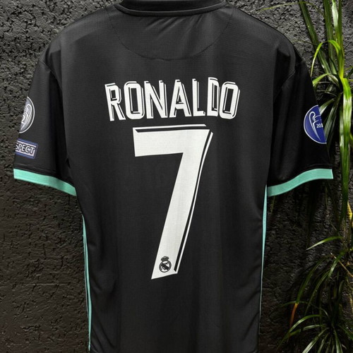 Real Madrid Retro 2018 Ronaldo 7 football jersey