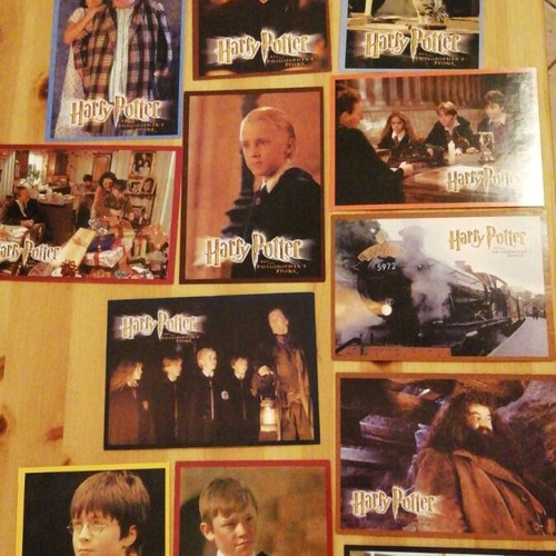 Harry Potter and the Philosopher's Stone postcard collection used, 24 pcs