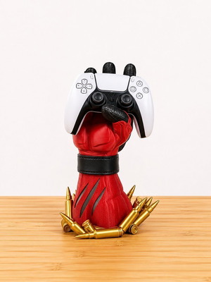 Deadpool 3D Controller Stand with Bullets Marvel