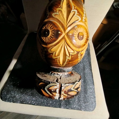 Wooden decorative item used