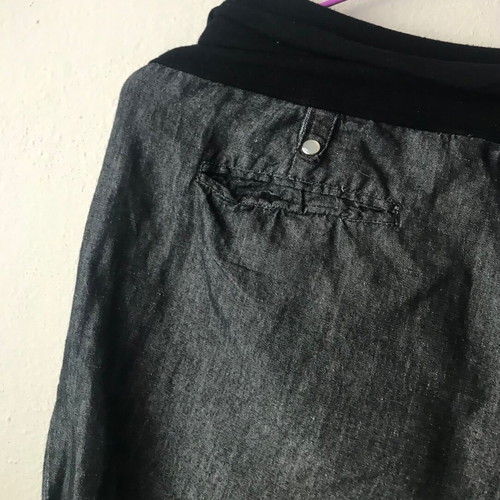 Xanaka harem pants gray anthracite like new, linen and cotton, size 40