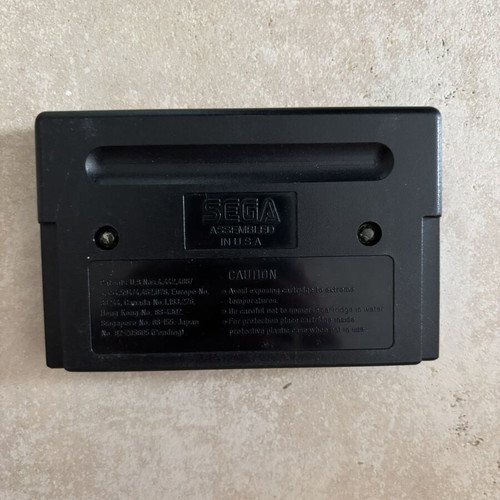 Mary Shelley's Frankenstein Sega Genesis game