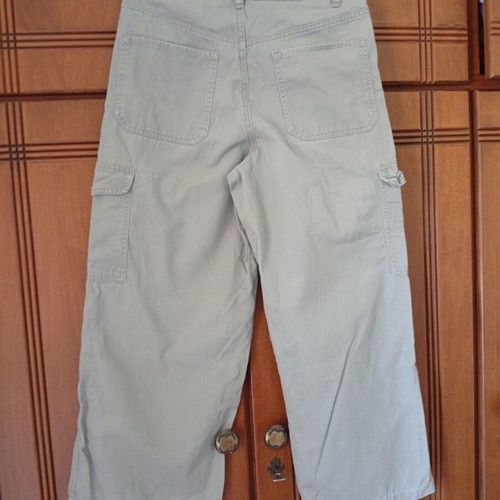 Destination cargo pants like new, size 15 years, gray beige