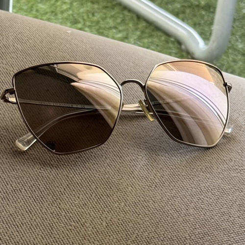 AX Armani Exchange rose gold sunglasses for women