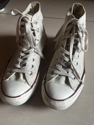 Converse sneakers, beige, size 40