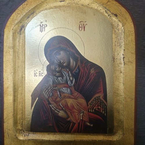 Wooden icons used