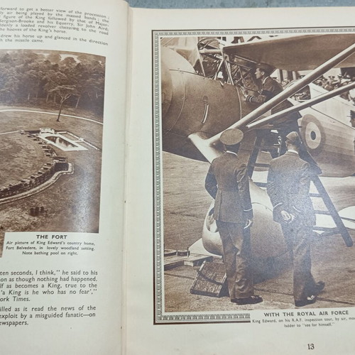 Coronation Souvenir Book 1937 used, good condition