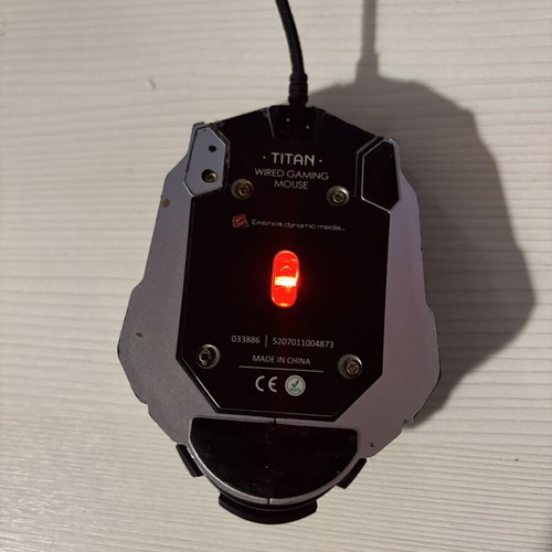 Titan wired gaming mouse used