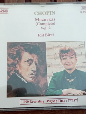 CD Chopin Mazurkas Vol.2 σαν καινούργιο