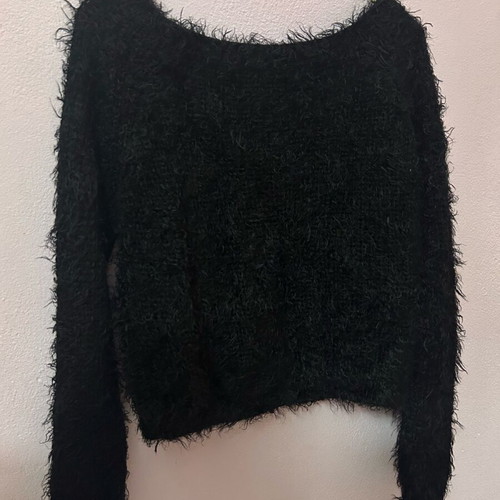 Winter black blouse like new, size M
