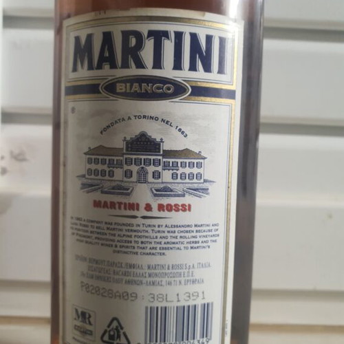 Martini Bianco Vermouth 1L new, sealed