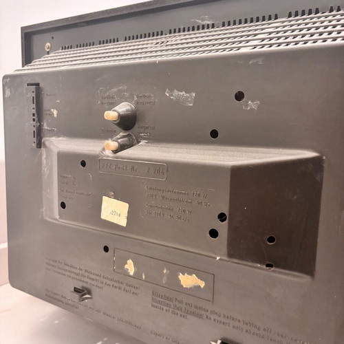 Vintage SABA electronic television refurbished, 70s