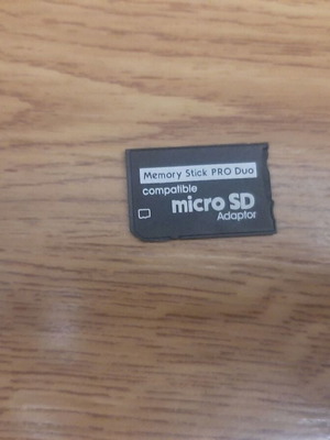 Sony Playstation Portable Memory Stick Pro Duo адаптер нов