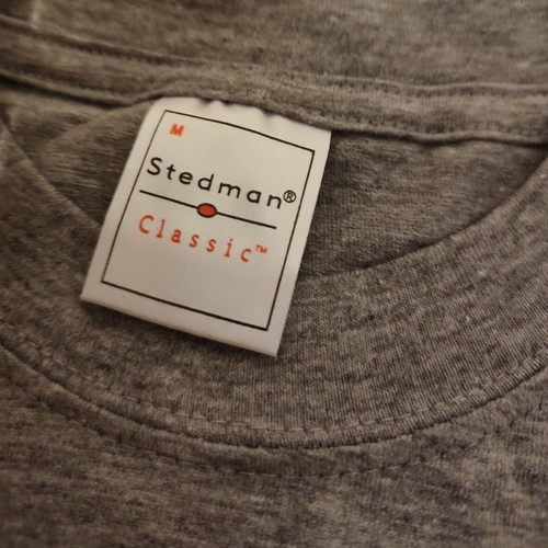 Stedman Classic T-shirt gray new, sizes M XL XXL Junior M