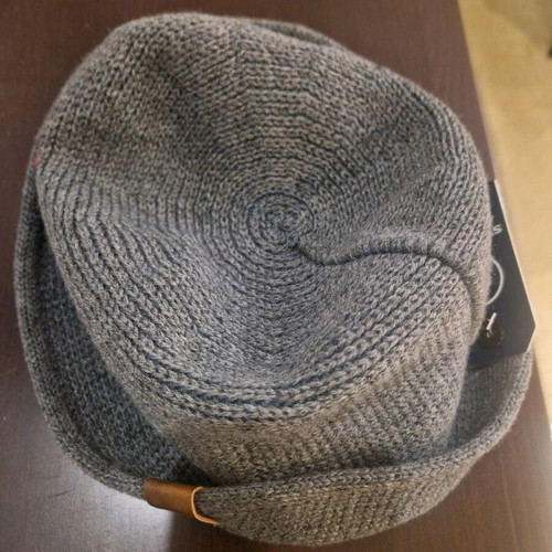 Stamion gray beanie new one size women's
