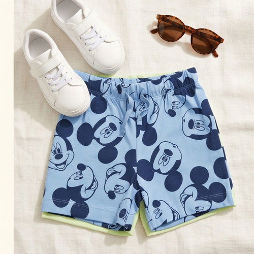Mickey Mouse toddler shorts set 2 pieces new, size 18-24 months