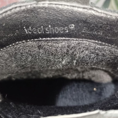 Μπότες Ideal Shoes δερμάτινες μέγεθος 41 σαν καινούργιες, μαύρες