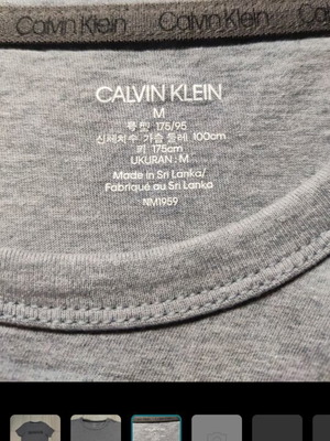 Calvin Klein grey T-shirt, medium