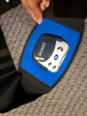 Sanitas Muscle Stimulation Belt used for Muscle Mass Development