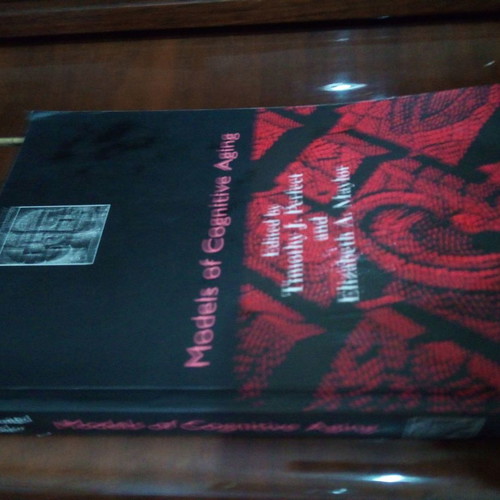 Models of Cognitive Aging book like new, English
