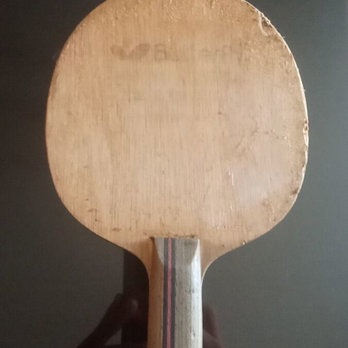 Mazunov racket used, collectible table tennis paddle
