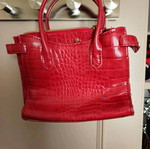 Mini red handbag used