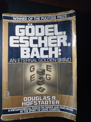 Gödel, Escher, Bach book used, English, 1980 edition