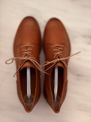 Manetti brown dress shoes size 43