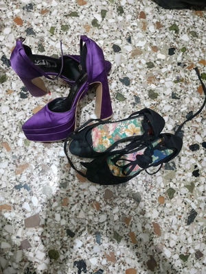 Shoes used, 2 pairs, size 37