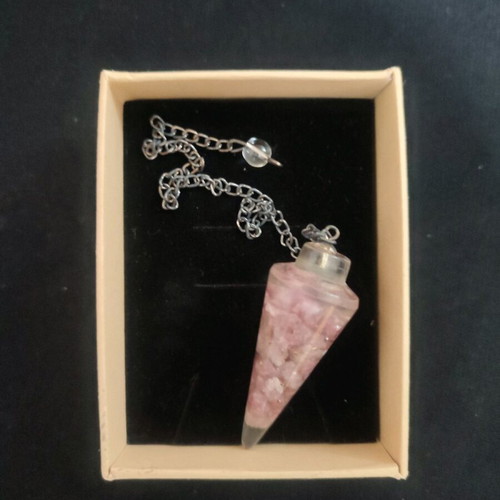 Orgone Lepidolite Pendulum like new