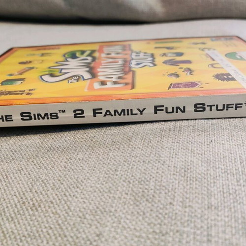 The Sims 2 Family Fun Stuff PC CD used expansion
