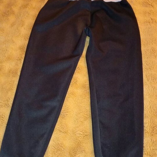 Men's sweatpants new, size L, black and white