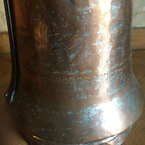 old copper container, copper, bronze, retro, vintage, retro, antique kitchen decoration copper