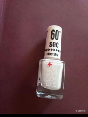 Dust+Cream Nail Polish White No:801 11.5ml new