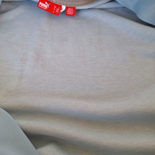 Puma athletic jacket, turquoise, size L
