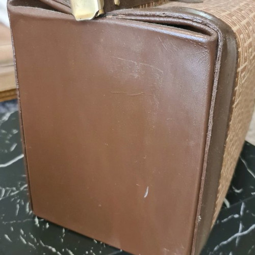 Pierre Balmain vintage suitcase used, collectible travel bag