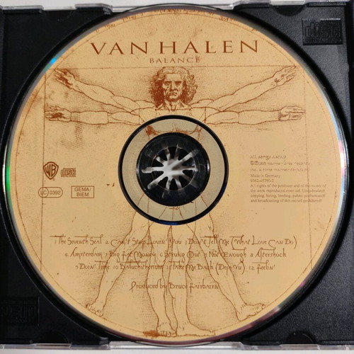 Van Halen Balance CD used, rock