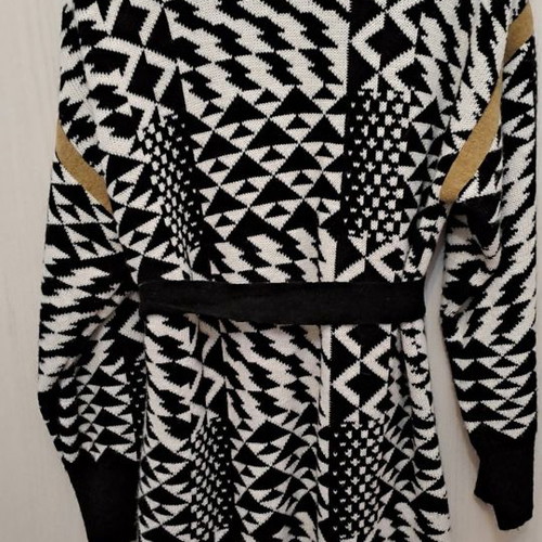 Aggel knitwear long cardigan new, multicolor