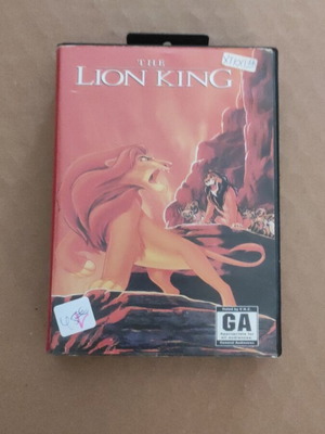 Sega game Lion King used, action